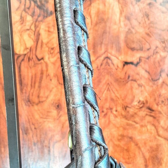 Caterina Lucci Vintage brown leather bag - Picture 5 of 14